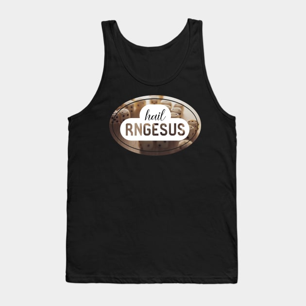 Rng Rngesus Funny Dice Table Top RPG Tank Top by yellowpomelo